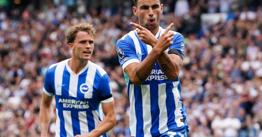 Matt O'Riley makes quick Brighton return from Marseille