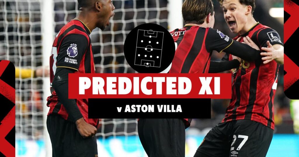 AFC Bournemouth predicted team for Aston Villa visit