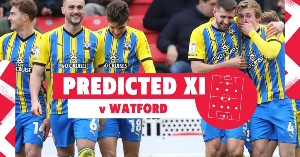 Southampton FC predicted team lineup vs Watford: Championship