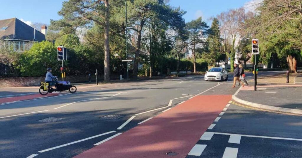 £2.2million for improved cycle routes and crossings