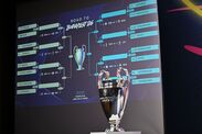 The Champions League trophy
