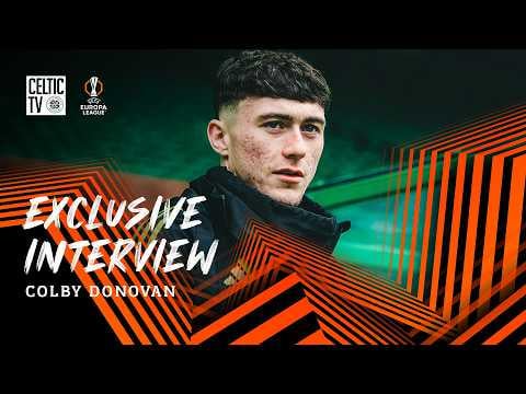 🎙️ Exclusive Interview | Colby Donovan previews #VfBStuttgartCeltic (25/02/26)