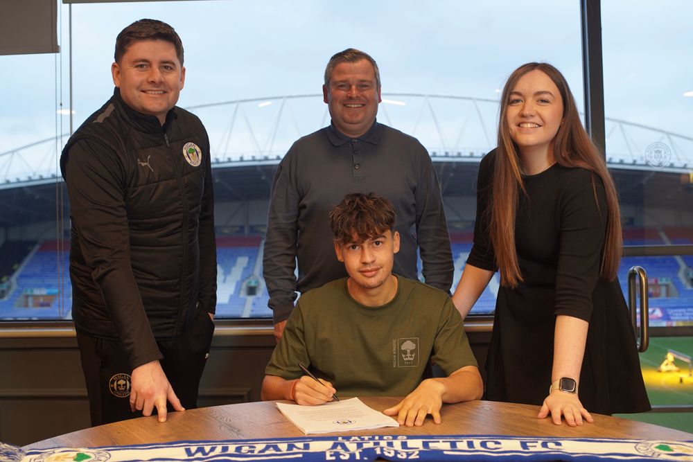 Wigan Athletic FC - Caylan Vickers