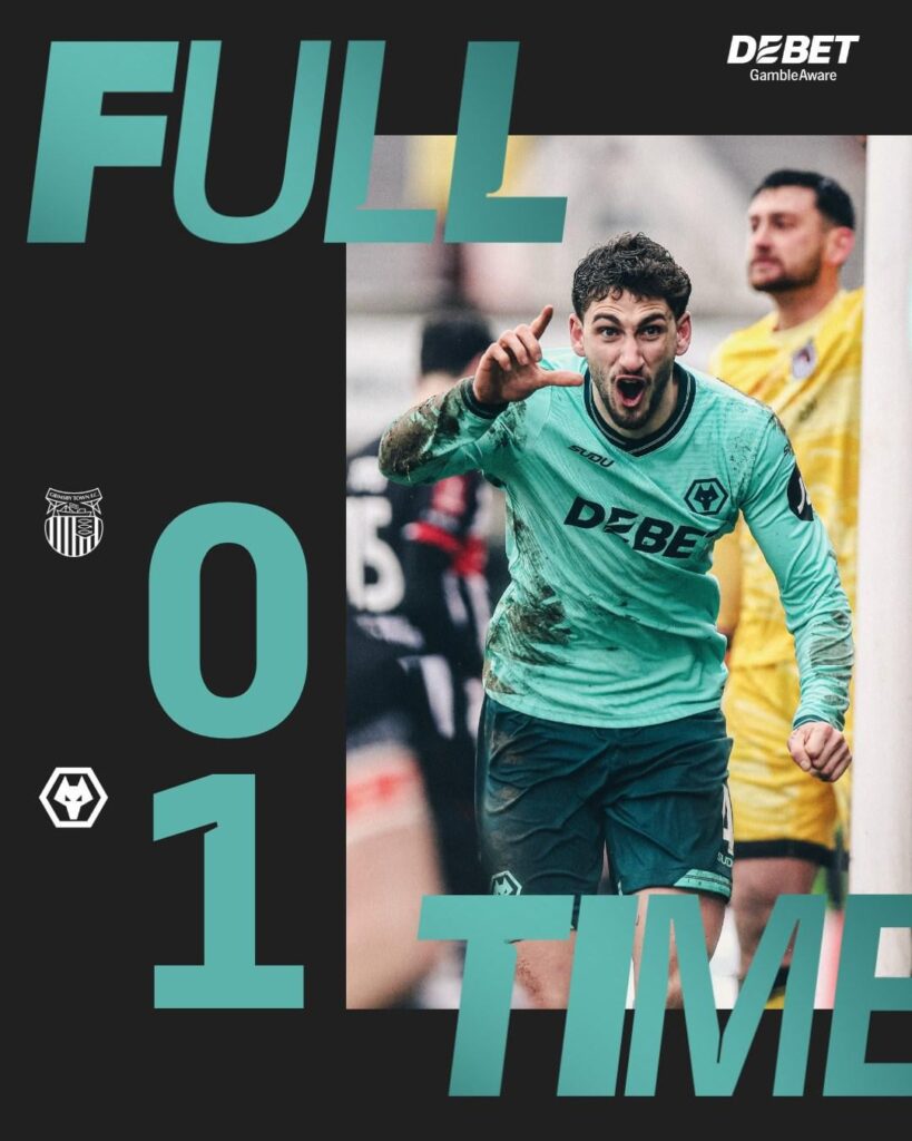 Post Match Thread. Grimsby 0-1 Wolves