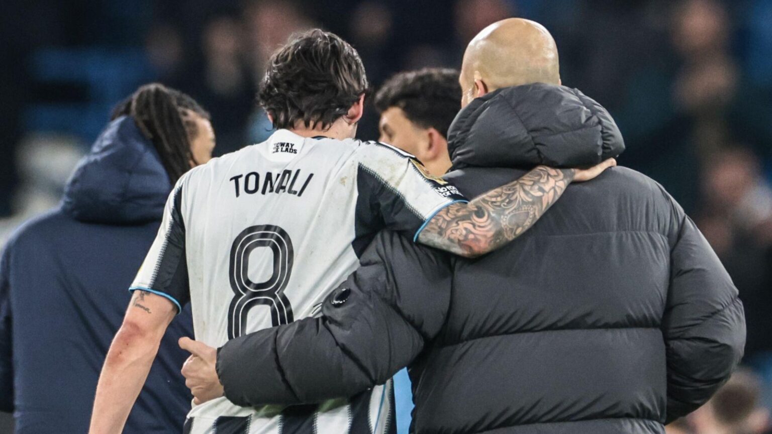 Tonali to Man City? Guardiola details post-match chat with 'top, top player' as transfer interest revealed