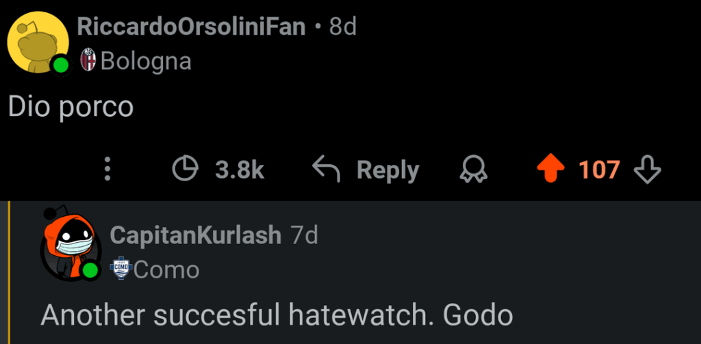 Chi di Como ferisce, di Como perisce 🔥