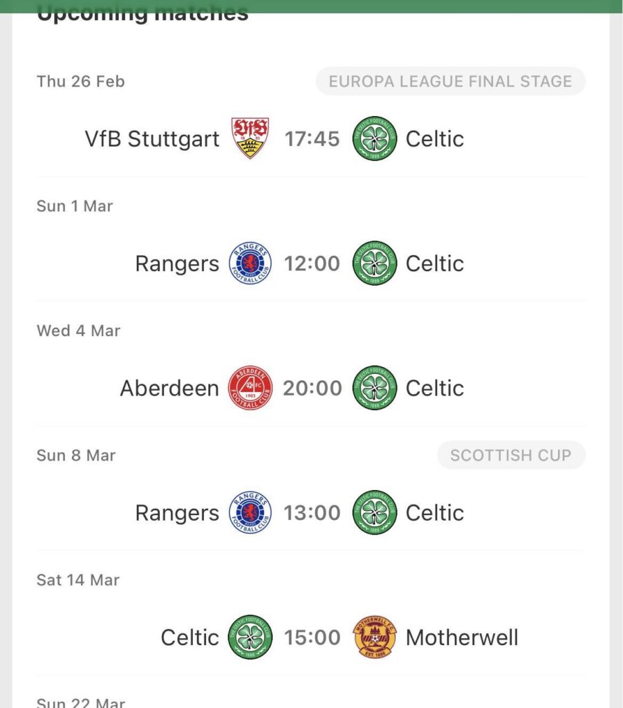 Could realistically lose next 5 games