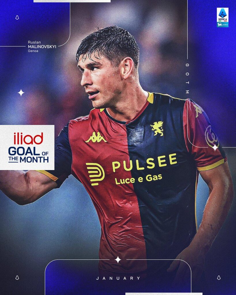 Il GOTM di Gennaio è quello su punizione di Ruslan Malinovskyi⚽✨