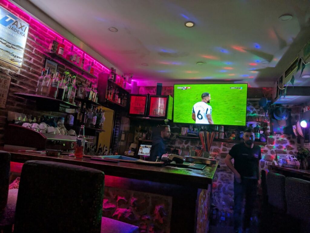 Took this unremarkable snapshot watching our match in Croatia, didn't realize it was to be Lascelles' last one for NUFC