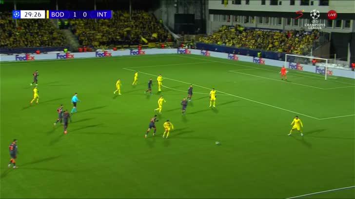 Bodo/Glimt 1 - [1] Inter - Francesco Pio Esposito 30'