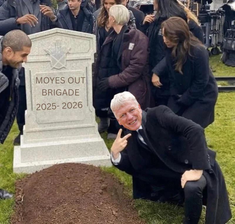 Listen, I know he’s not perfect, but D. Moyes is the only man I want leading this club right now…