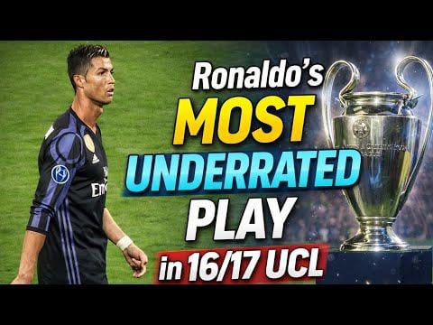 Ronaldo’s Most Underrated Play in 16/17 UCL that nobody talks about