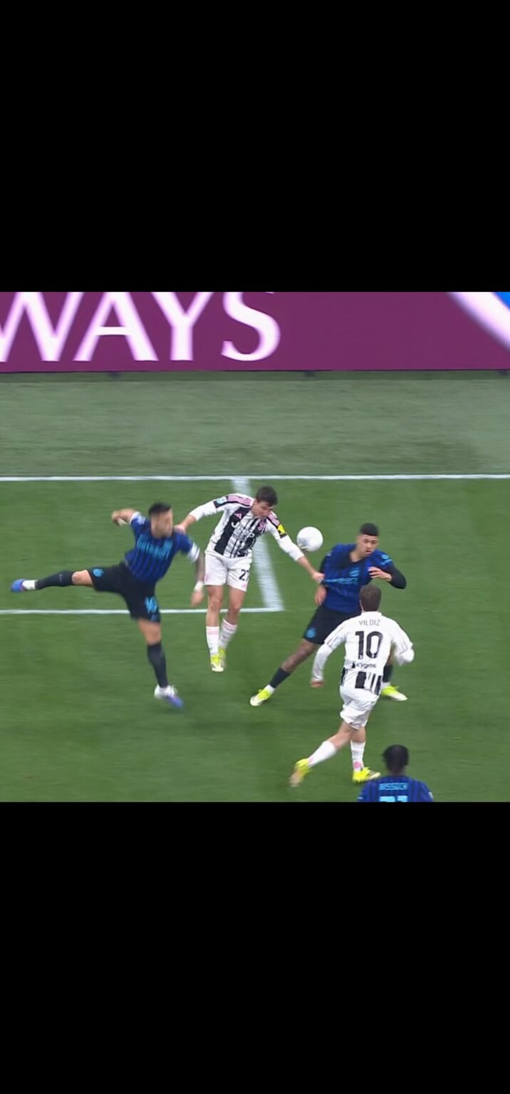 Handball and jersey pull in the box not given