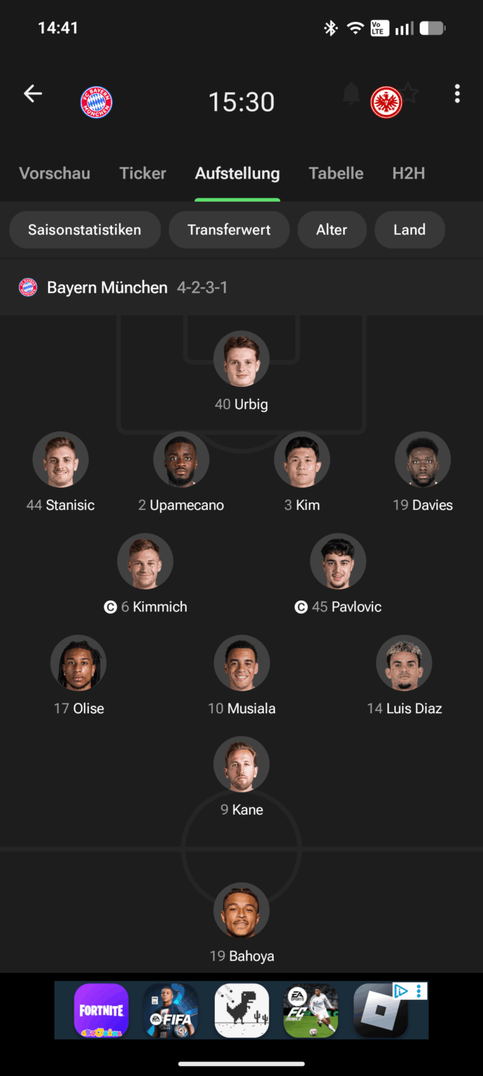 According to FotMob, we'll be having two captains today