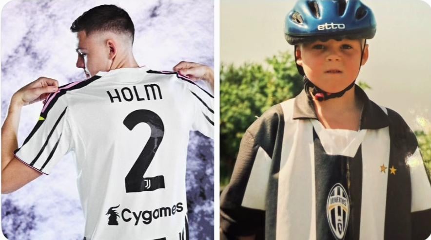 Holm é un bianconero!