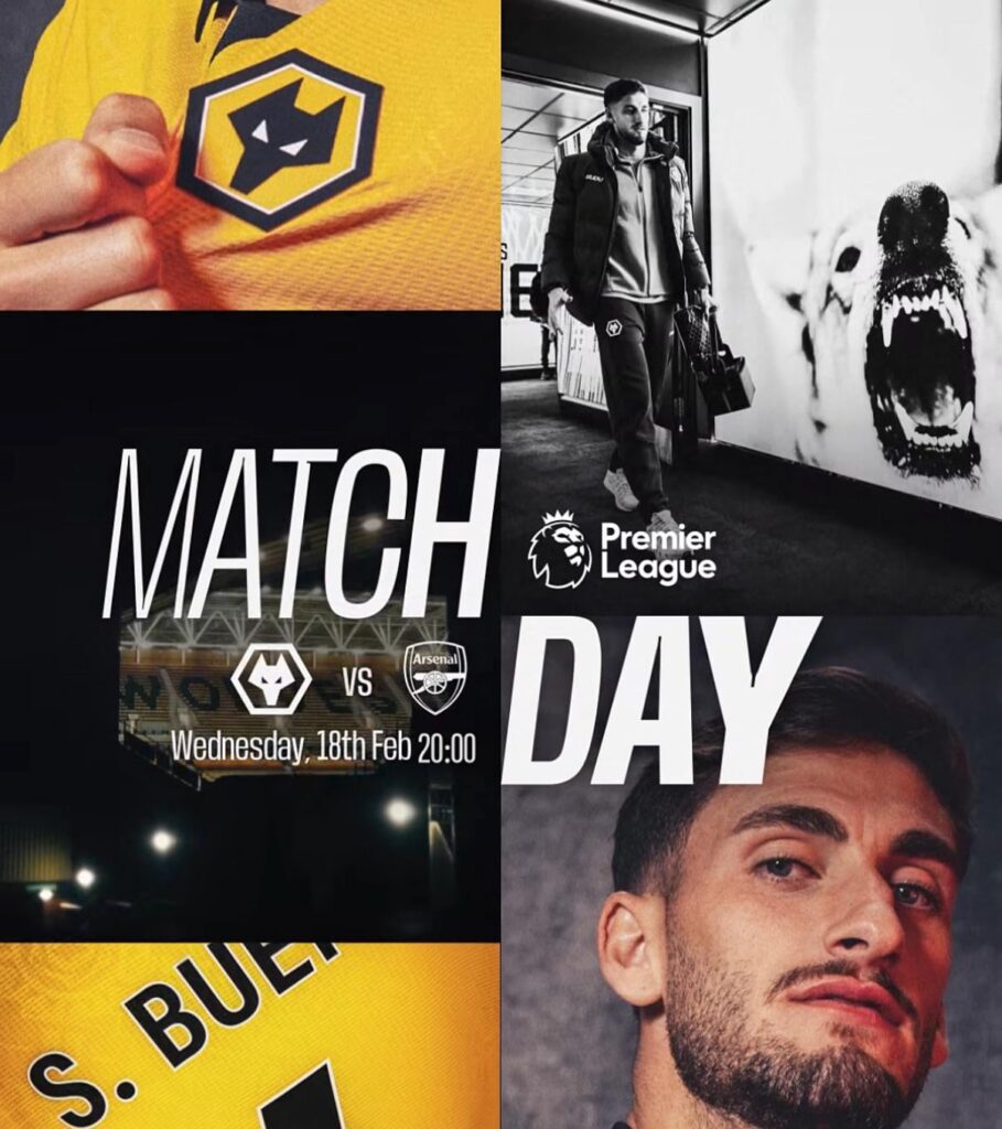 [MATCHDAY THREAD] WOLVES V. ARSENAL