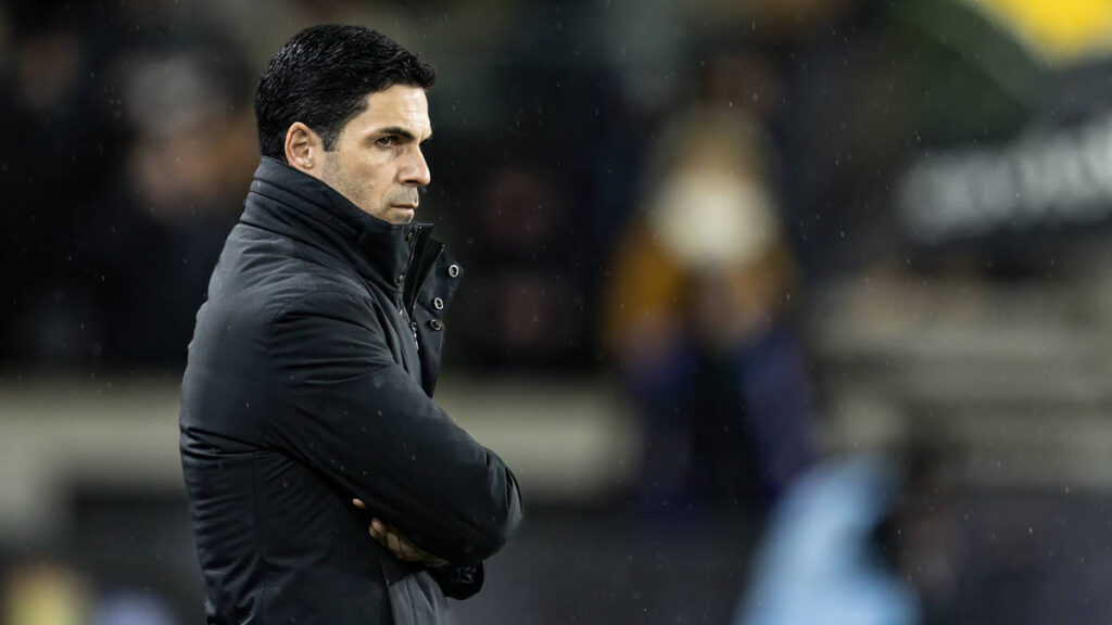 Mikel Arteta urges Arsenal to ‘keep calm’ in battle for Premier League title ahead of North London Derby Mikel Arteta urges Arsenal to 'keep calm' in battle for Premier League title ahead of North London Derby