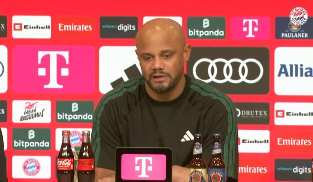 Kompany at the press conference on Davies: "His body language after the game was better than when it happened. I don't know if 2, 3 or 4 weeks. He will undergo a scan now and then we'll know more"
