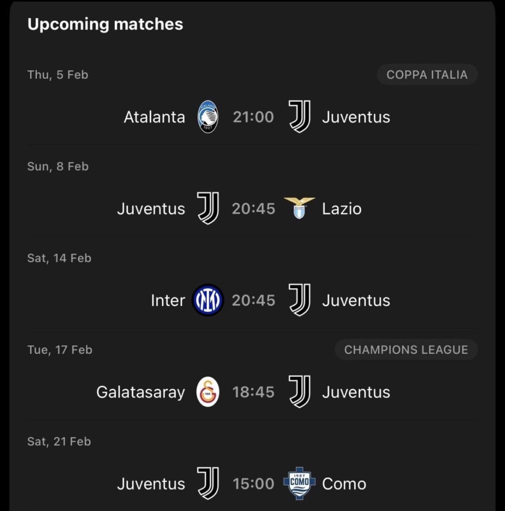 February Schedule. Predictions?