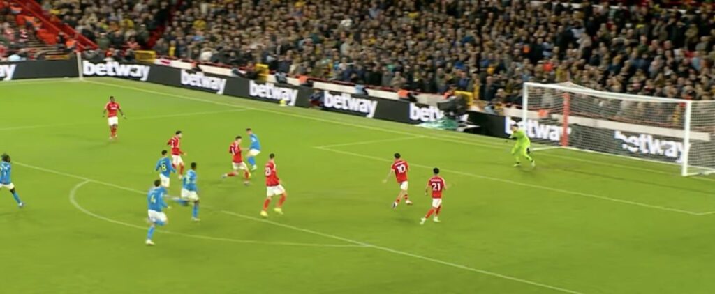 we didn’t score from here