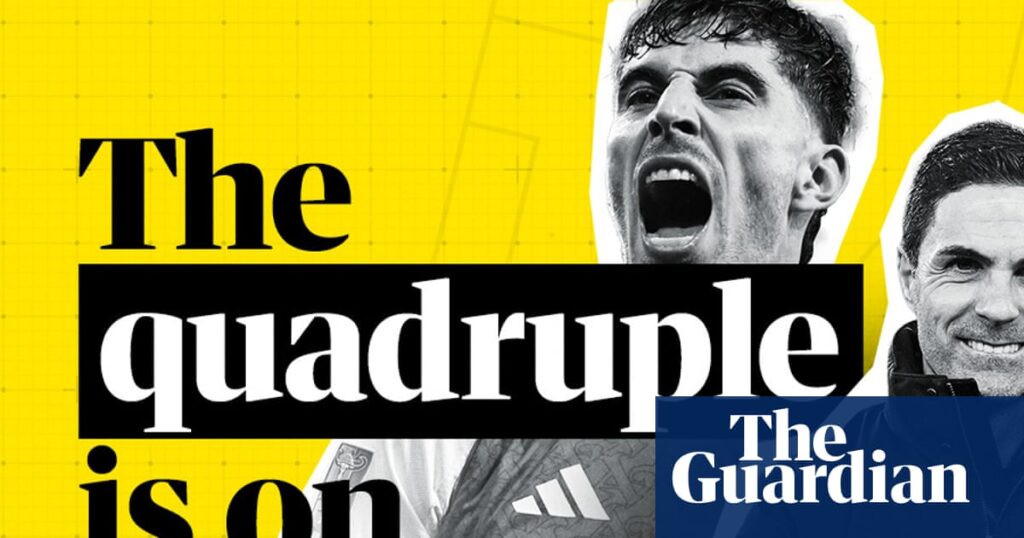 Arsenal make the Carabao Cup final. Is the quadruple on?