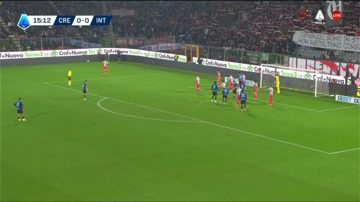 Cremonese 0 - [1] Inter - Lautaro Martinez 16‎'‎