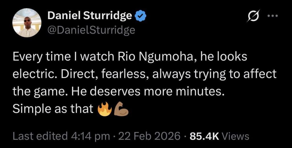 Rio deserves more minutes Simple as