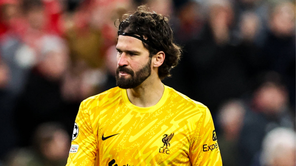 Alisson Becker Liverpool looking focused