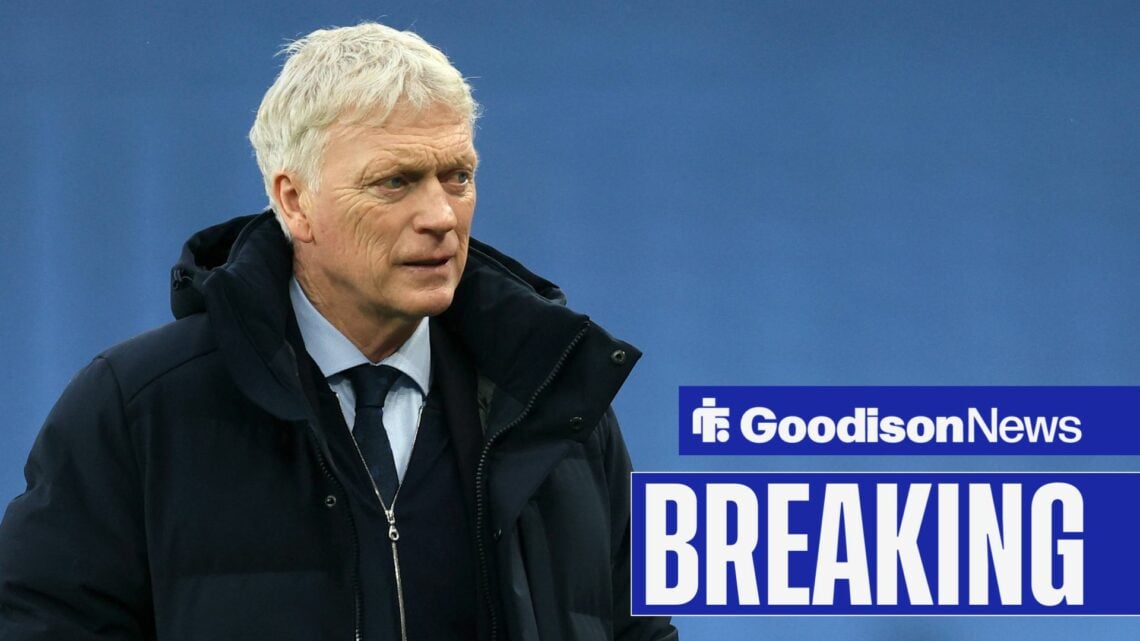 David Moyes wrapped up warm