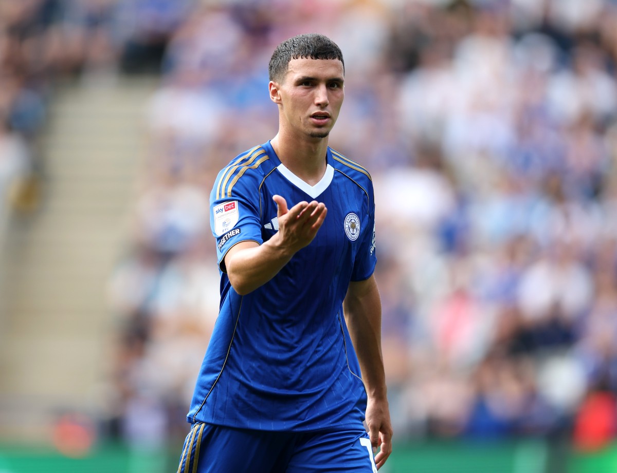 Bilal El Khannouss of Leicester City