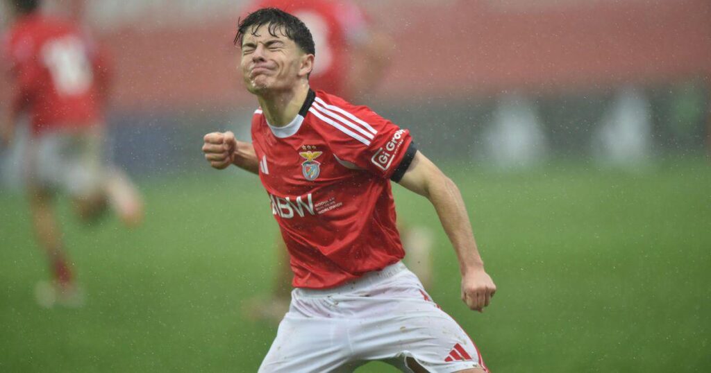 Gonçalo Moreira é o maior marcador da Youth League