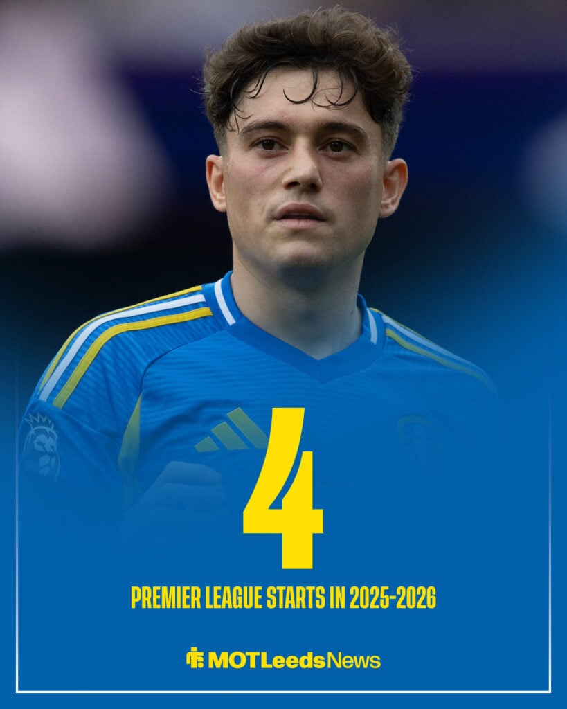 Dan James starts in the Premier League 25-26