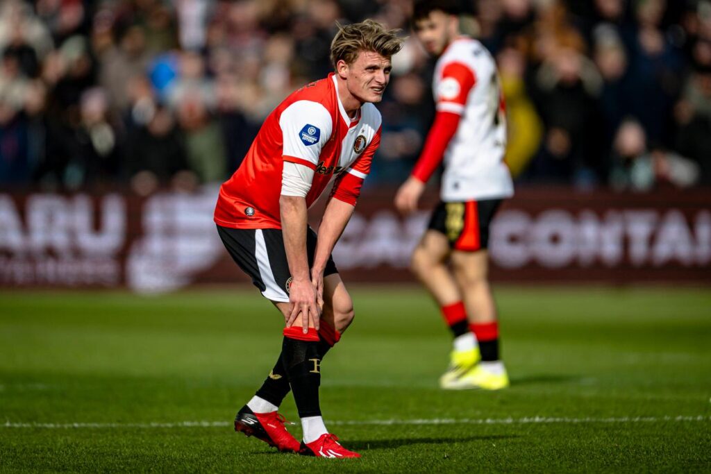 op Tottenham Hotspur na heeft Feyenoord de langste blessurelijst van de top 5 Europese competities + de eredivisie