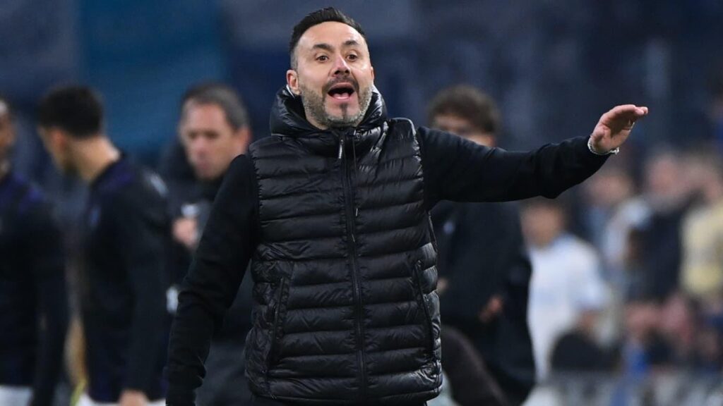 [RMC Sport/ Florent Germain & Fabrice Hawkins] Roberto De Zerbi is on the verge of leaving OM.