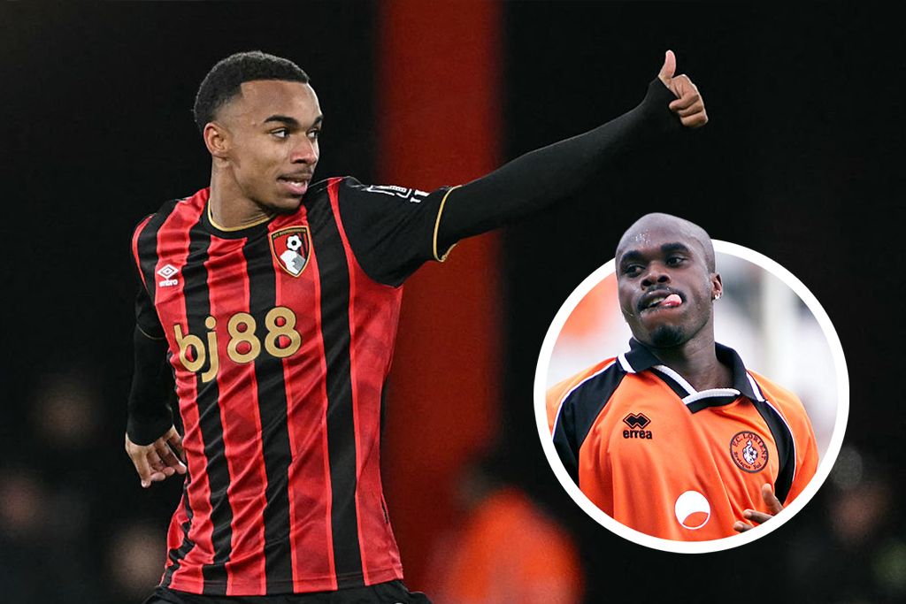 ‘He showed me videos of his goals to show off a bit. We talk about my matches as soon as the referee has blown the final whistle. He shares his feelings, I share mine – sometimes we don’t agree…’ Eli Junior Kroupi on having a famous footballing father Bournemouth's French striker #22 Eli Junior Kroupi celebrates scoring their second goal for 2-3 during the English Premier League football match between Bournemouth and Arsenal at the Vitality Stadium in Bournemouth, southern England on January 3, 2026