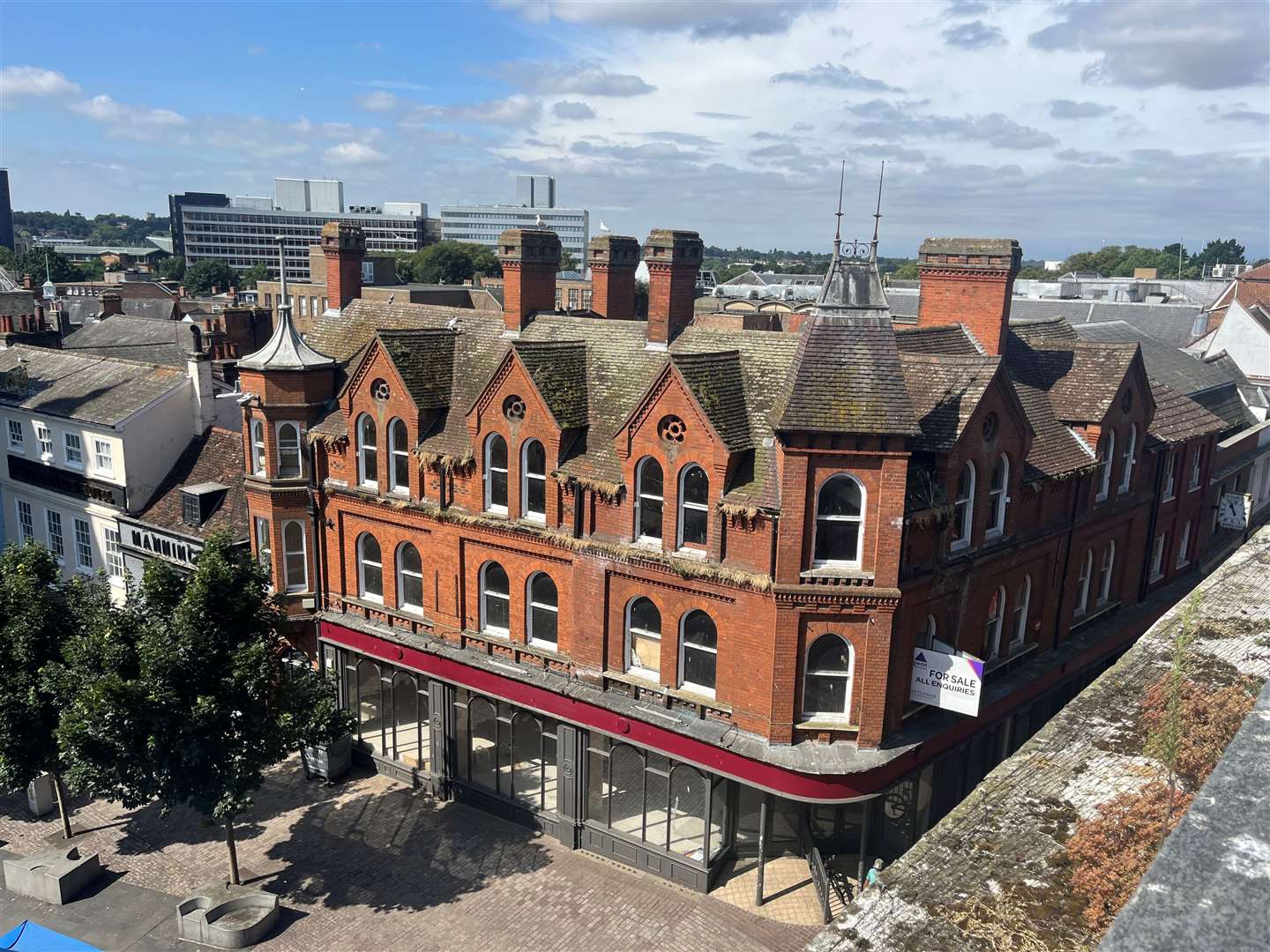 The council previously carried out work to renovate the former Grimwades Building in Ipswich. Picture: IBC
