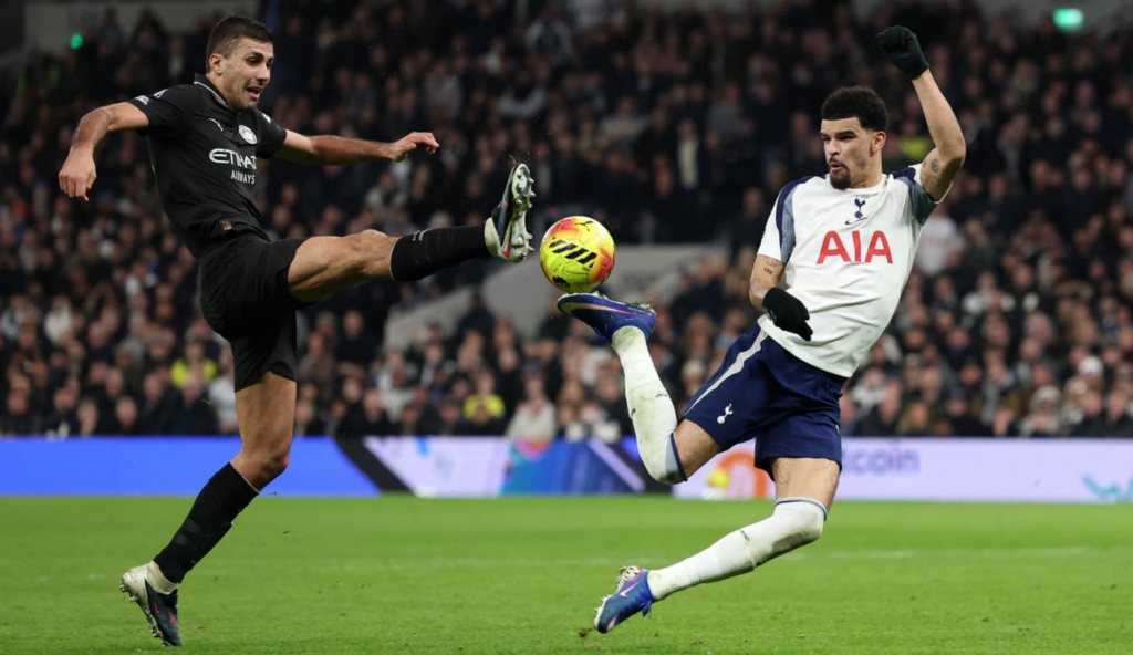 What A Goal! Solanke’s Scorpion Kick Seals Comeback For Tottenham vs. Manchester City What A Goal! Solanke's Scorpion Kick Seals Comeback For Tottenham vs. Manchester City