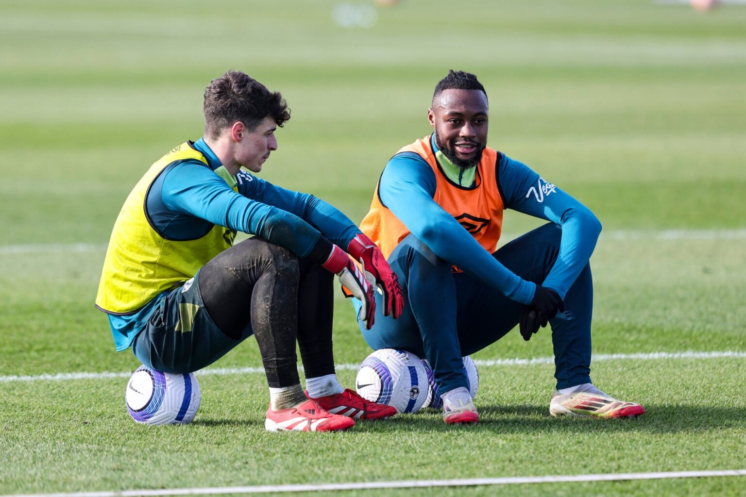 Antoine Semenyo says there's only two Arsenal players who make his team of the season