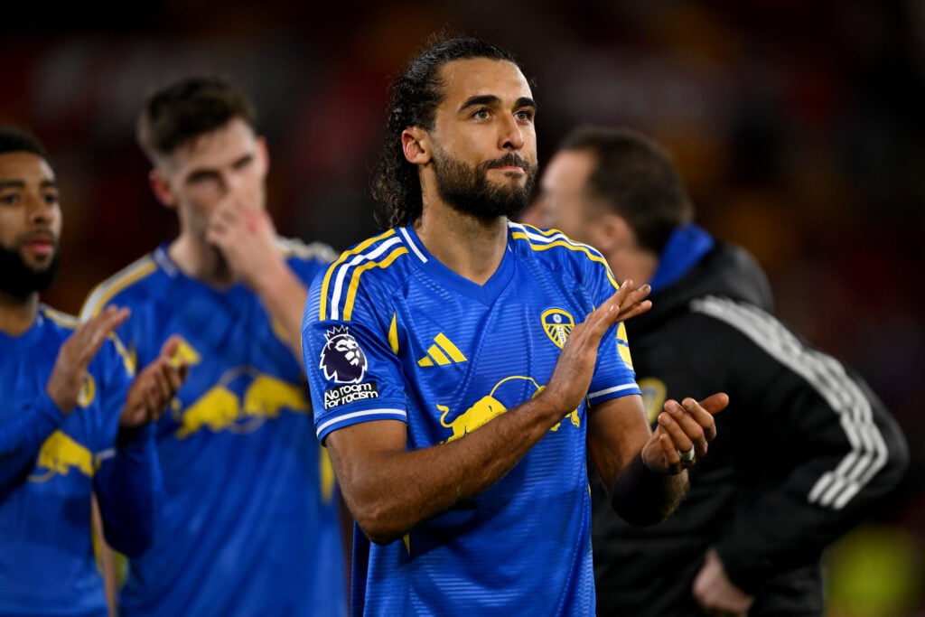 Dominic Calvert-Lewin after Brentford v Leeds United - Premier League