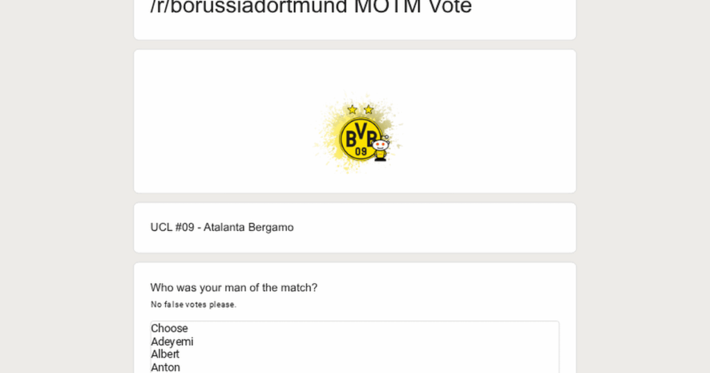 Post Game Thread: Atalanta Bergamo (UCL #09)