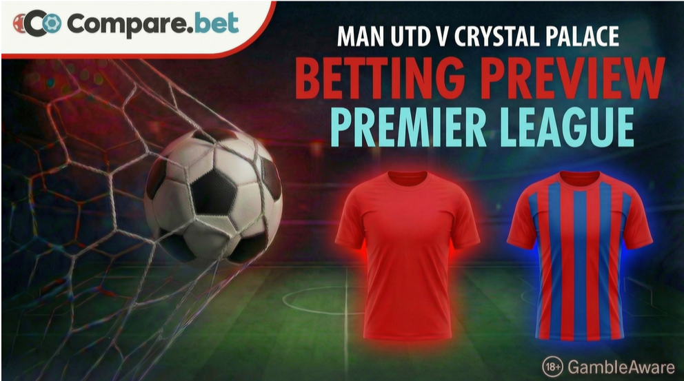 Manchester United vs Crystal Palace Betting Preview, Tips & Odds