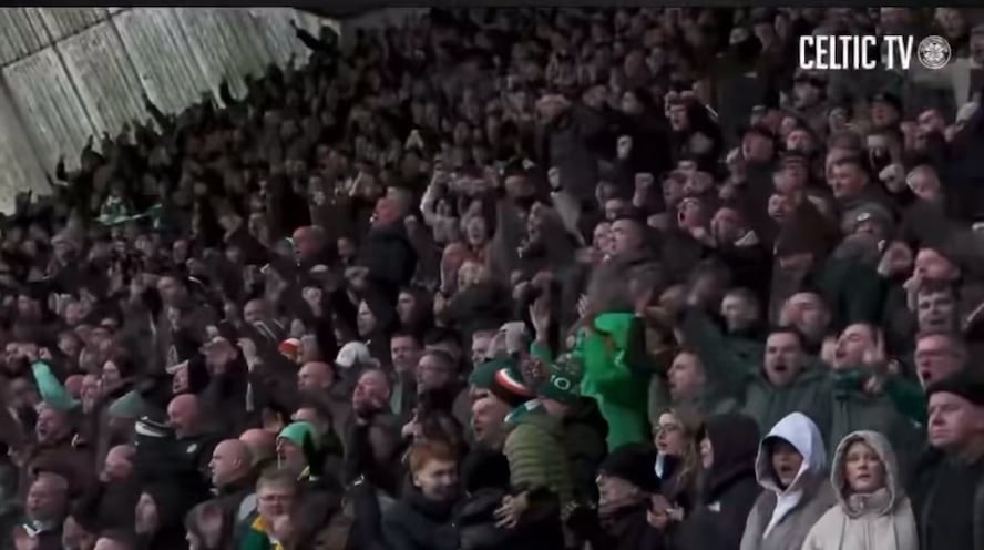 Callum McGregor after the game - I’m no going anywhere!!! 🍀