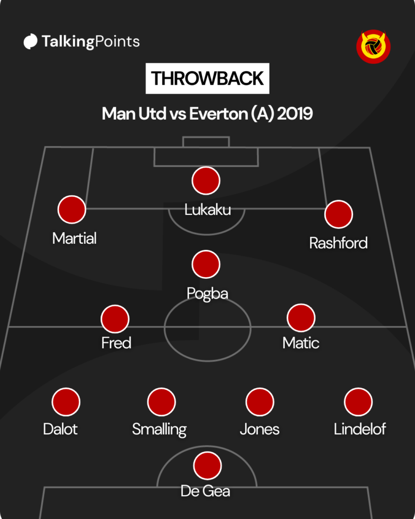 Utd vs Everton (A) 2019