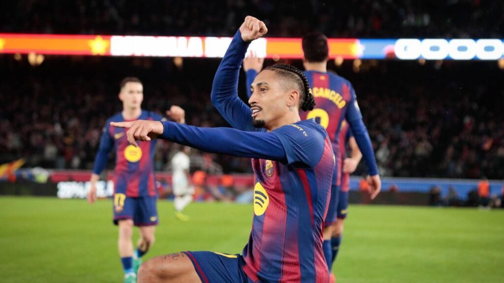 [Victor Gonzalez] Raphinha believes in a comeback against Atlético: "We are capable of doing it"