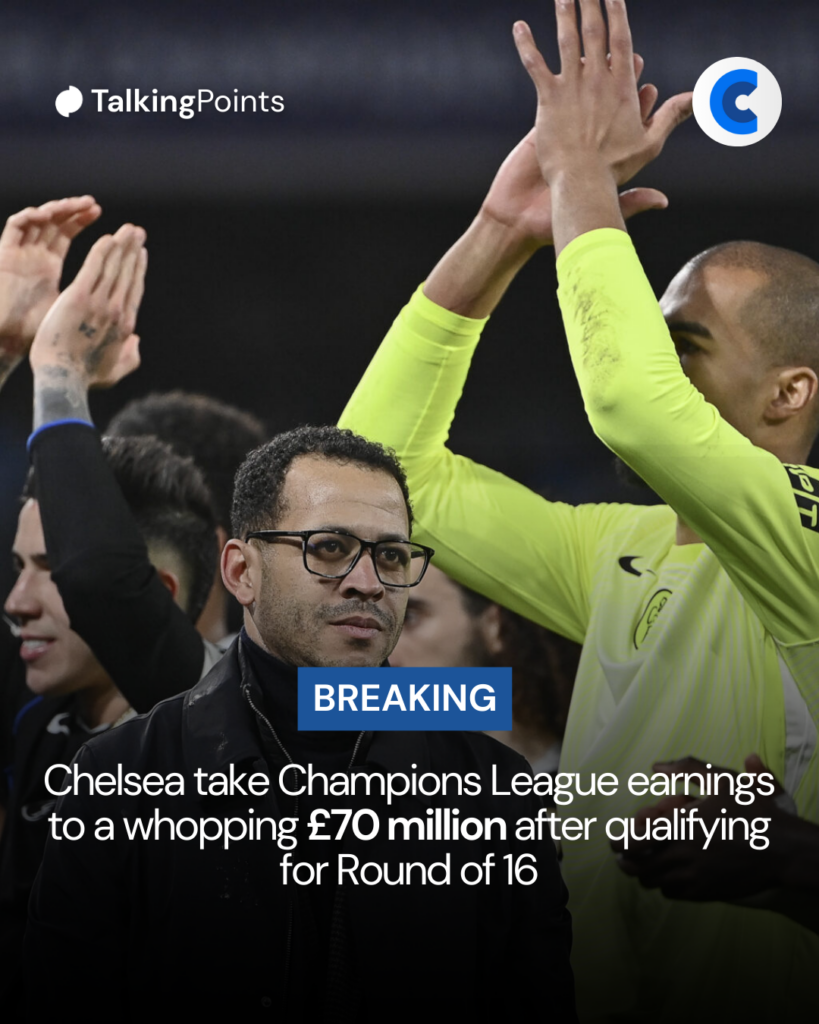 Chelsea Champions League prize money