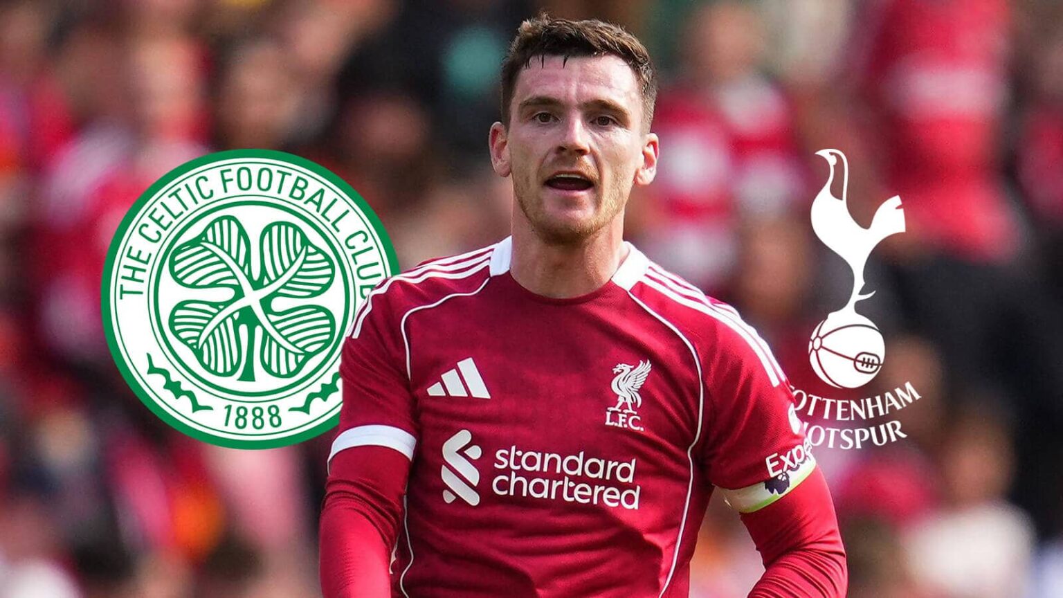 Liverpool plan shock new Andy Robertson contract but THREE factors could see Tottenham or Celtic transfer