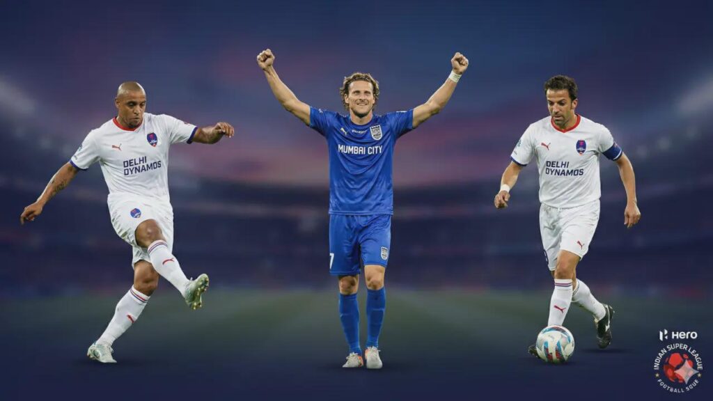 Football legends that played for Indian Super League