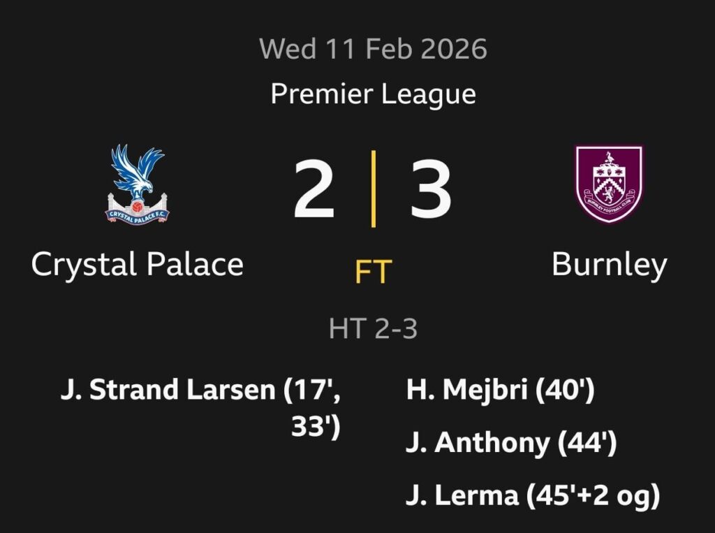 Least it's not just us.