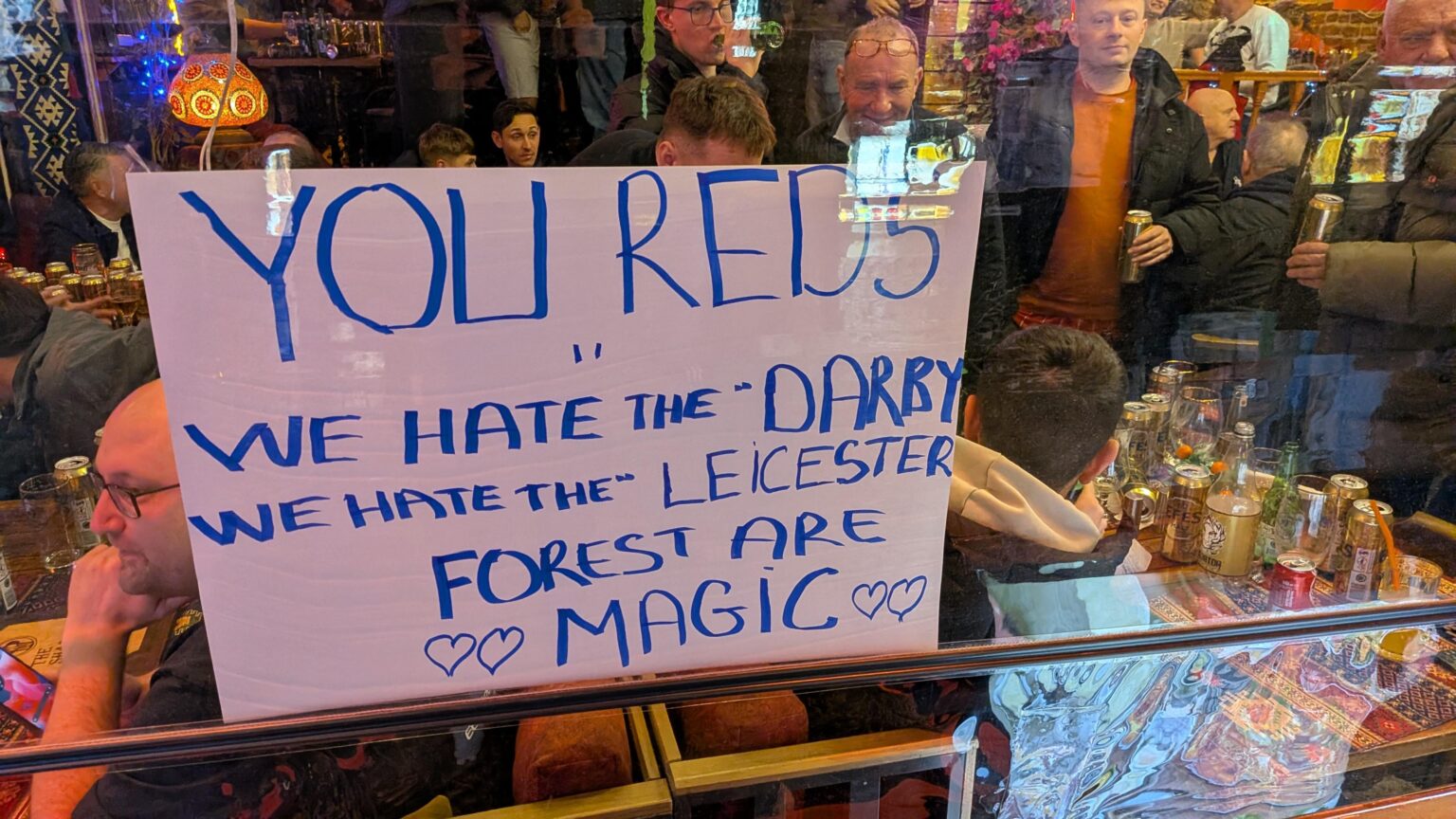 Up the shagging reds