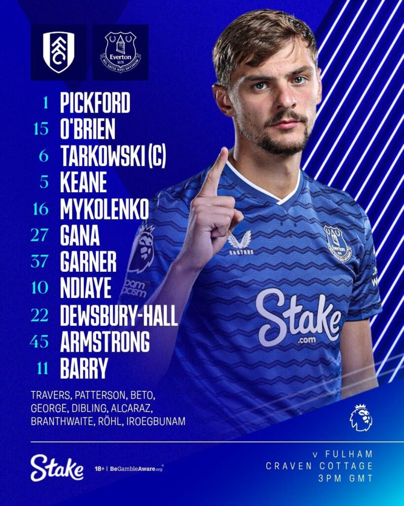 Your Toffees to face Fulham!